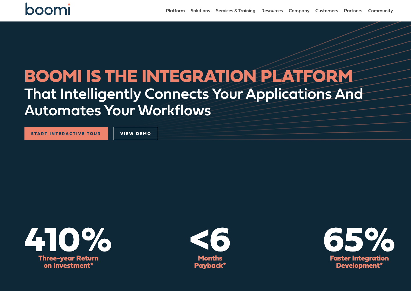 CDP vs MDM, Boomi is a low-code, cloud native MDM platform.