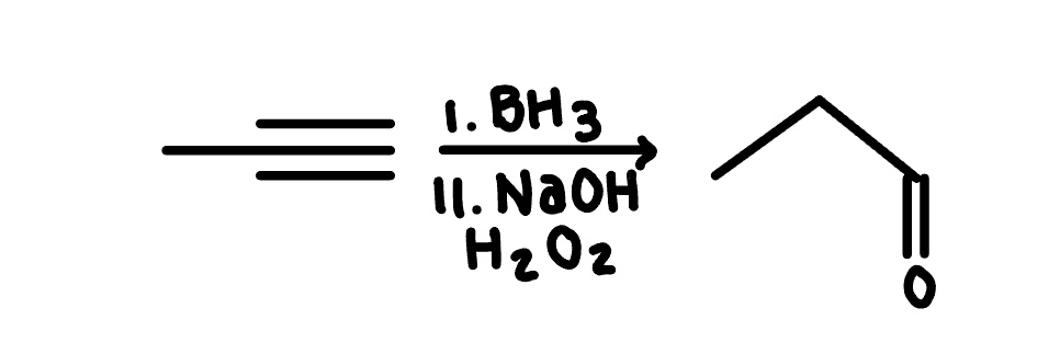 hydroboration of an alkyne