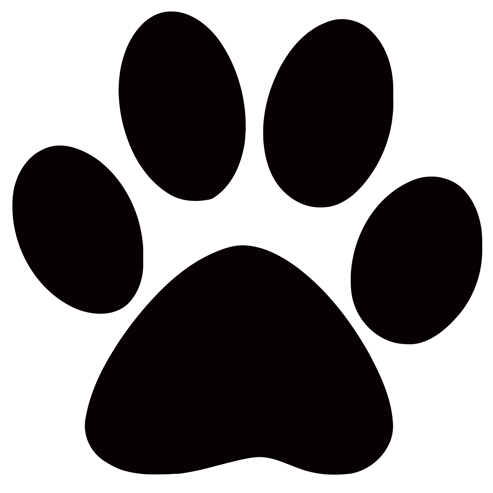 Image result for paw print clipart