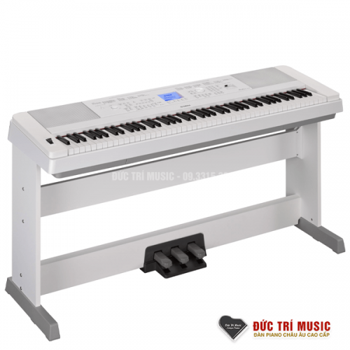 Đàn piano điện Yamaha DGX 670 có thiết kế nhỏ gọn, hiện đại