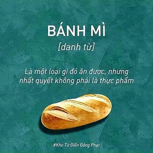 BÁNH MÌ "MÓN ĂN LUÔN RỒI" CHÍNH LÀ THỰC PHẨM THEO QUY ĐỊNH CỦA LUẬT!