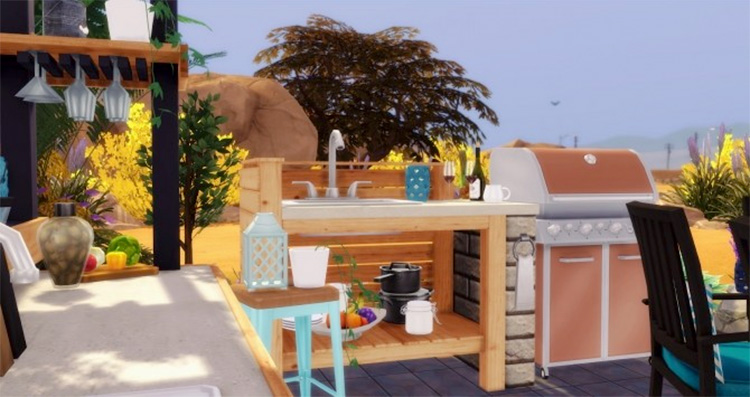 Barbecue Time CC Set at Pyszny Design - Sims 4