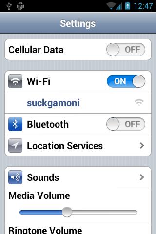iSettings apk