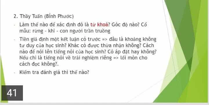 KHI CÁC NHÀ HÀN LÂM LÀM GIÁO DỤC