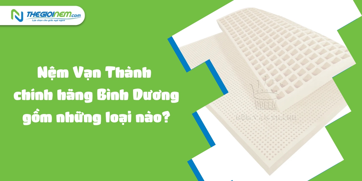 Cửa hàng bán nệm Vạn Thành chính hãng Bình Dương | Thegioinem.com