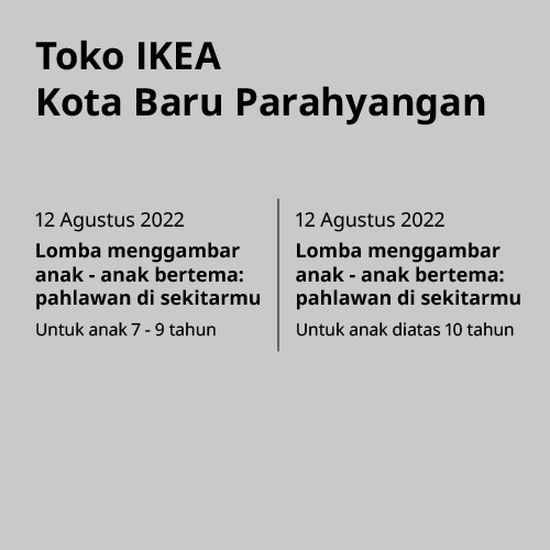 Jadi Semakin Cinta Indonesia, Rayakan Bulan Kemerdekaan dengan Lima Inspirasi Kegiatan dari IKEA!