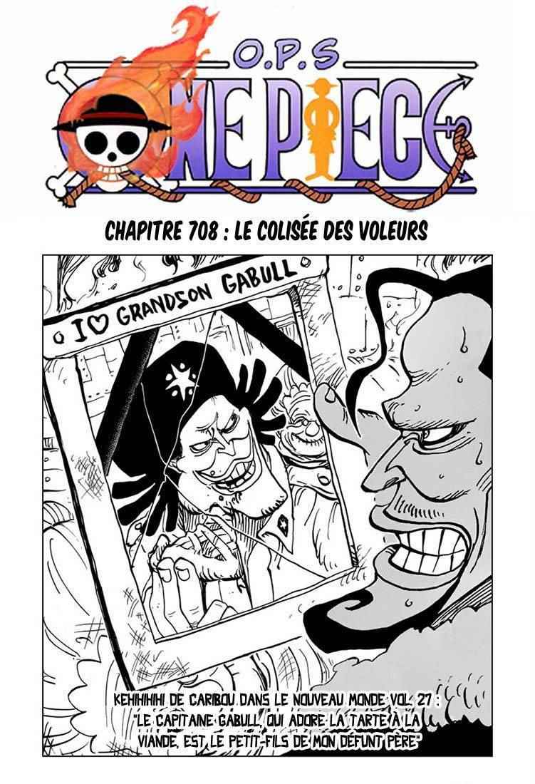One Piece Chapitre 708 - Page 2