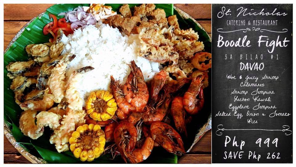 “Boodle Fight sa Bilao” and “Shrimp Wednesday” Only at St. Nicholas Catering and Restaurant 