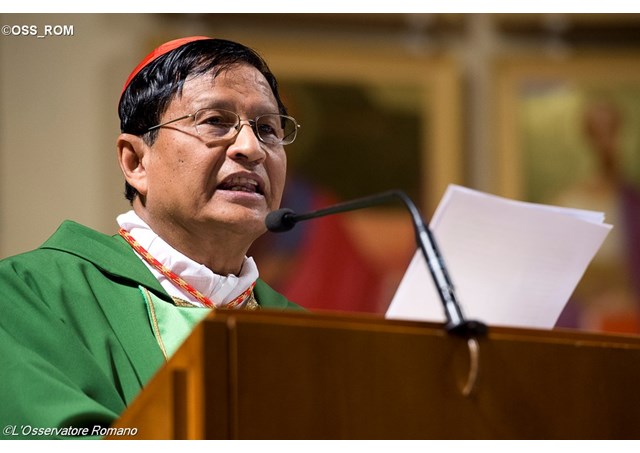 Cardinal Charles Bo, Archbishop of Yangon, will be welcoming Pope Francis to Myanmar on November 27th - OSS_ROM