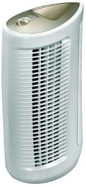 Honeywell air purifier with a permanent air filter.