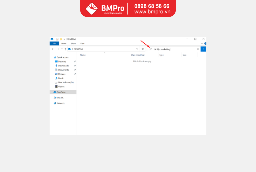 Tìm kiếm tệp tin và thư mục trong OneDrive for Business dễ dàng