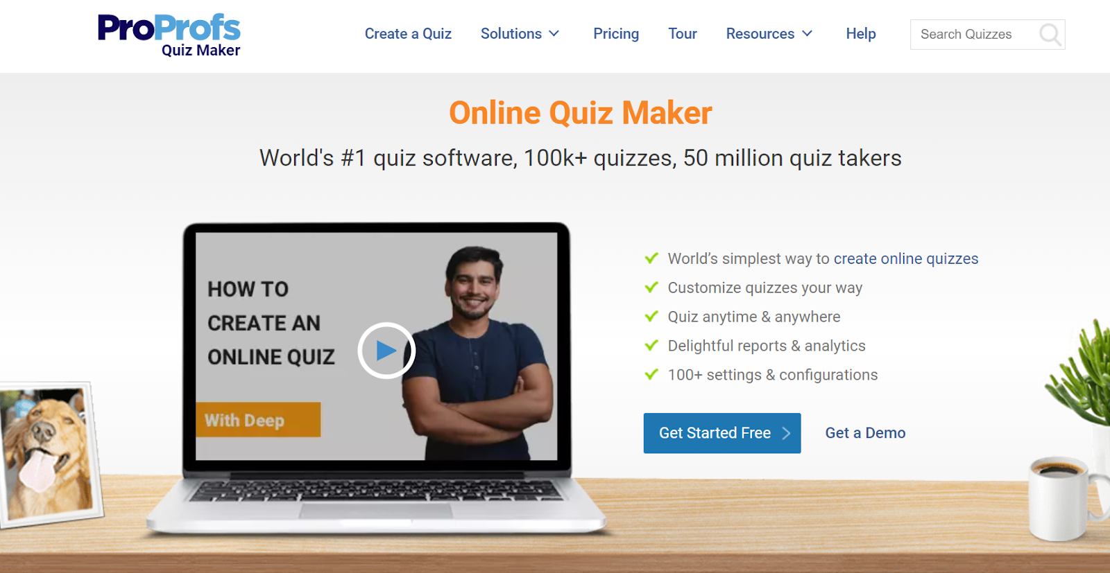 proprofs quiz maker apps