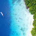 Aerial View Tropical Wallpaper for iPhone and Android