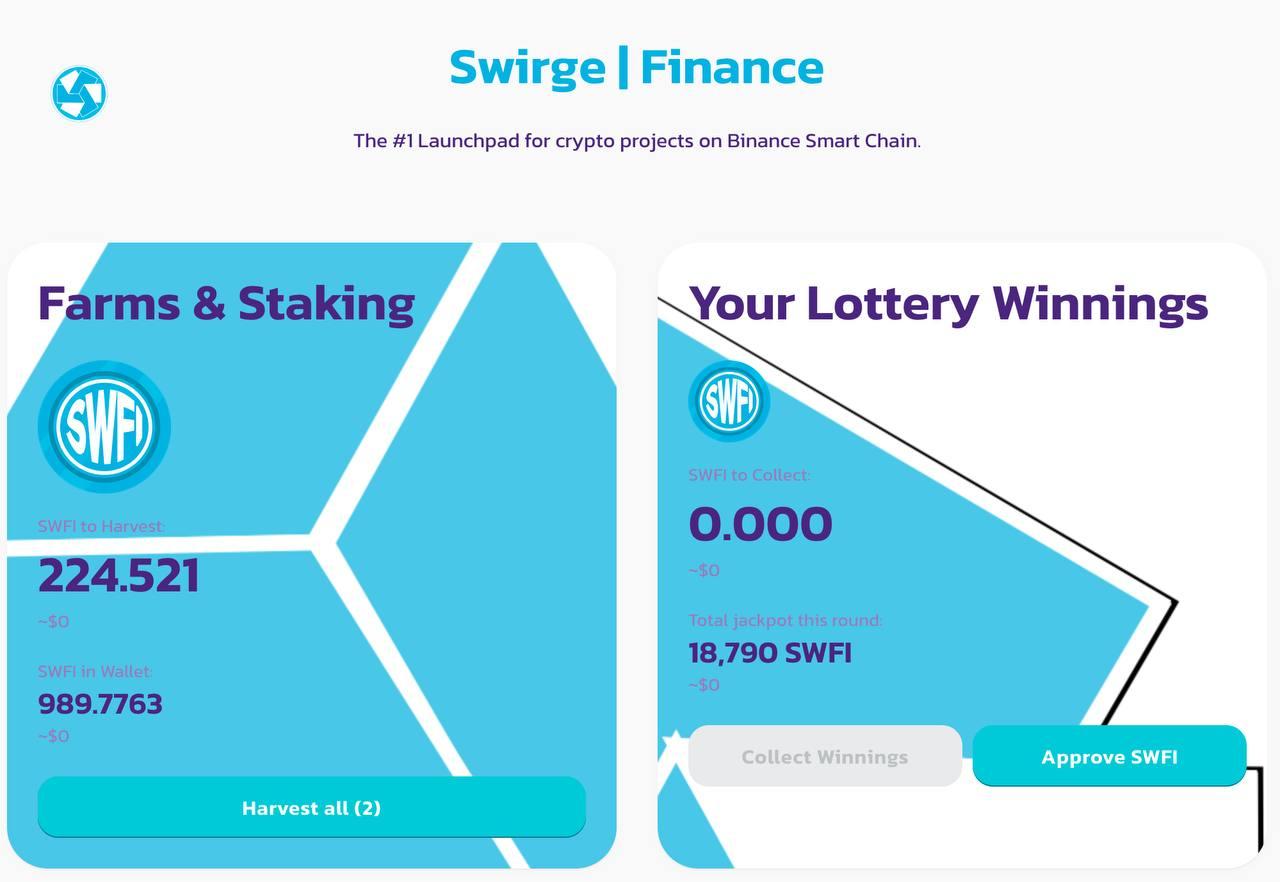 Introducing the Swirge Finance Token: A fully ...