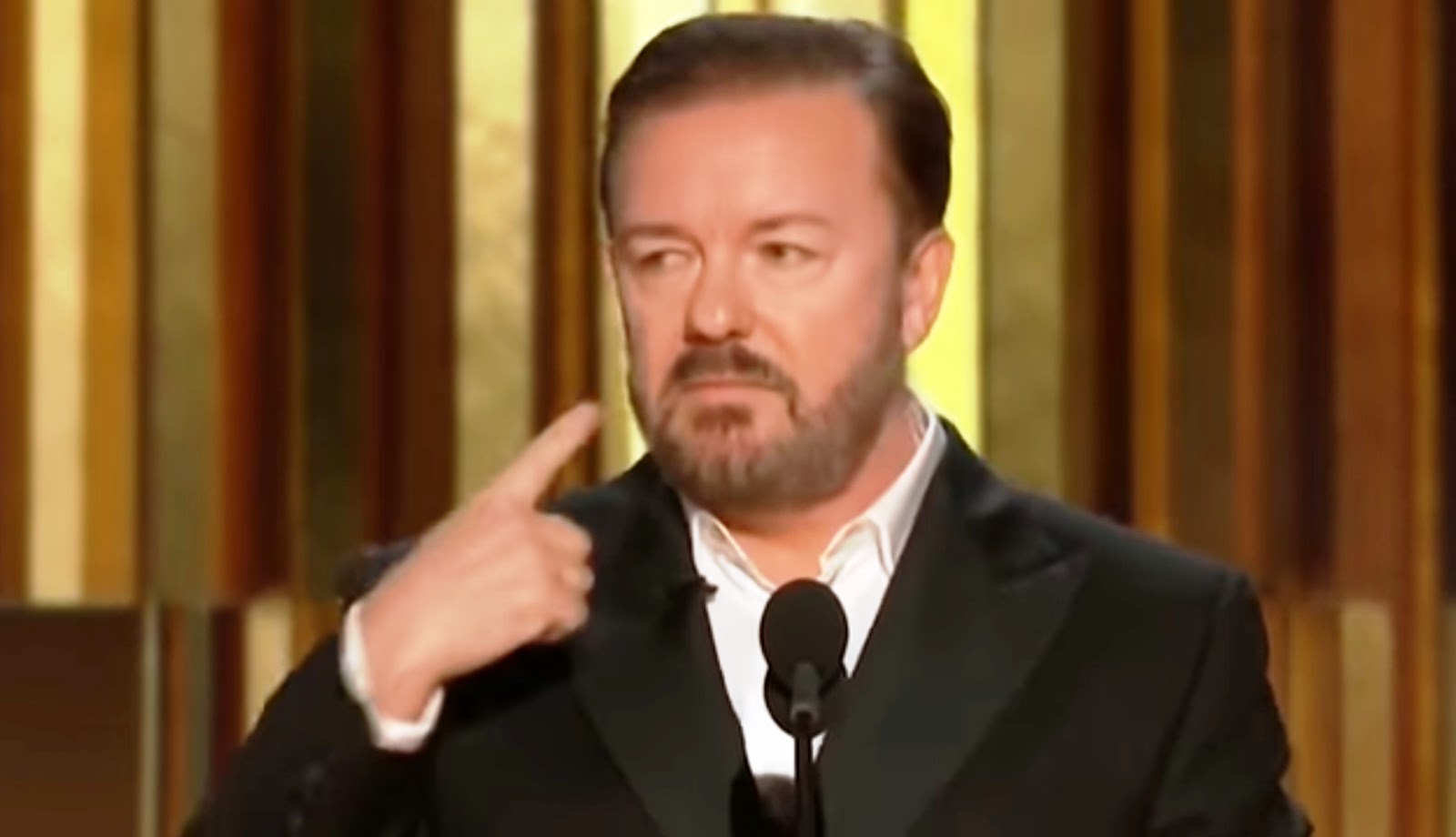 Ricky Gervais' opening monologue