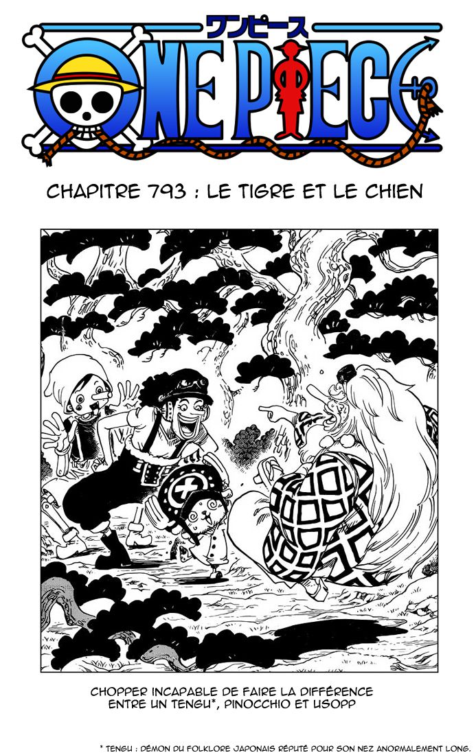 One Piece: Chapter 793 - Page 1