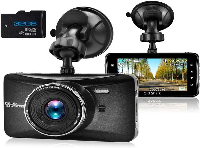 OldShark Dash Cam for truckers and semi-truckers