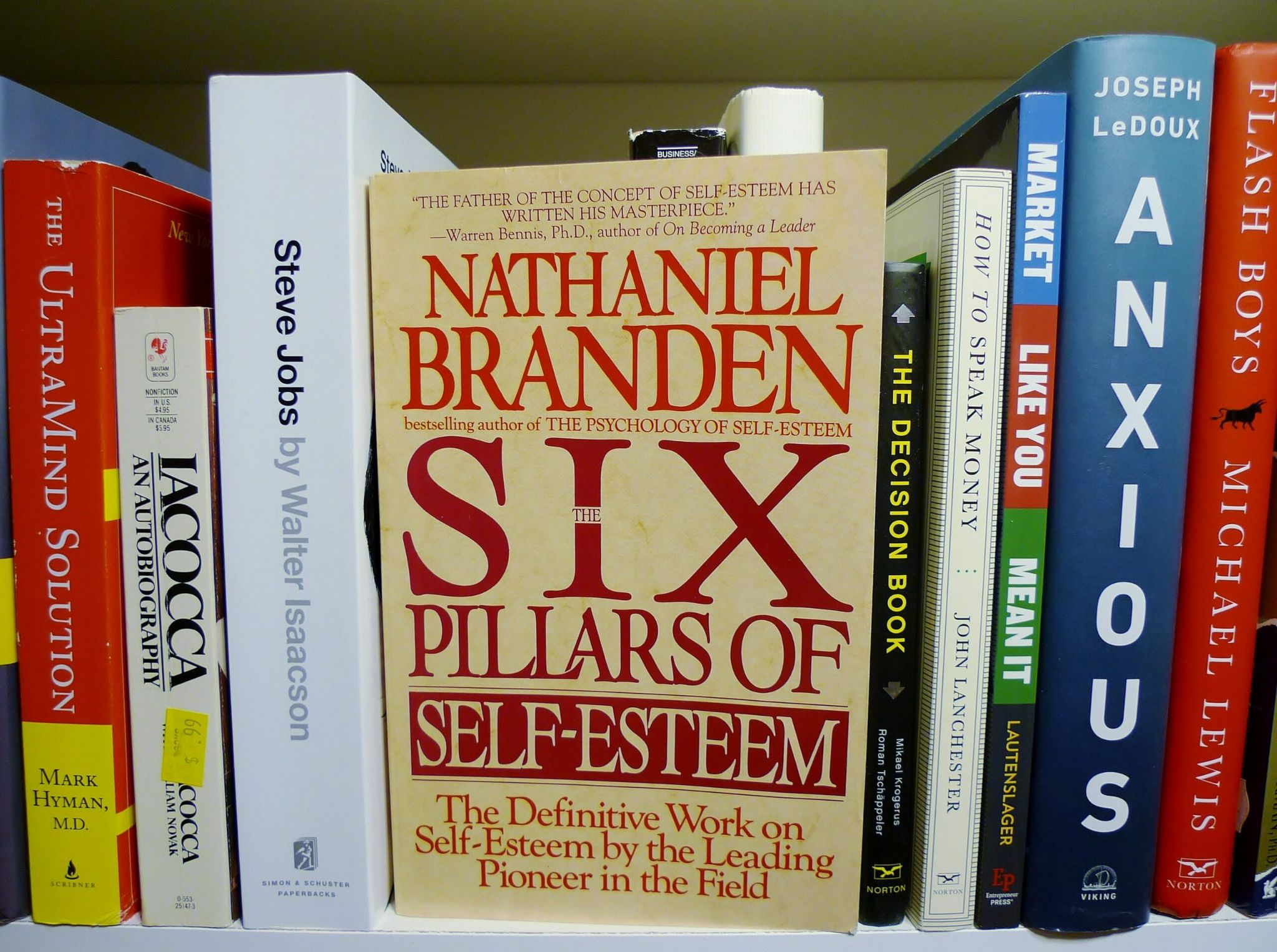 The Six Pillars of Self-Esteem - Best Book About Confidenc