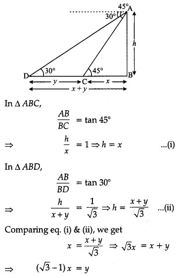 CBSE Previous Year Question Papers Class 10 Maths 2017 Outside Delhi Term 2 Set II Q30