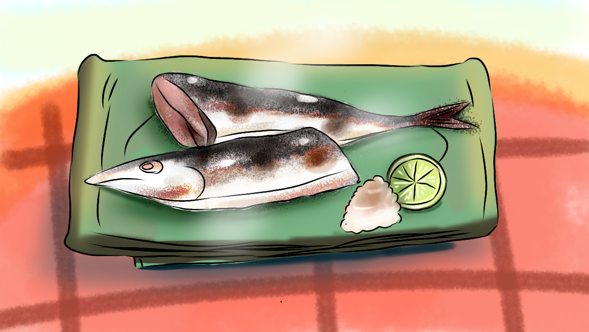 イラスト紹介 秋の味覚 秋刀魚焼き Novalue 自分らしさで彩るメディア