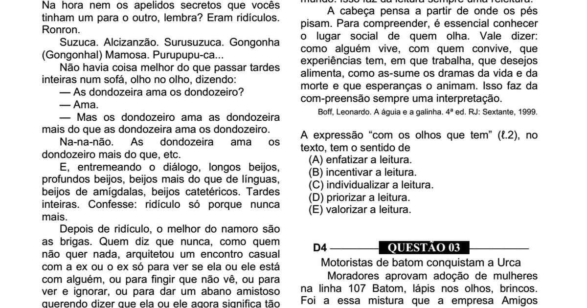 Simulado 1 - (Port. 3ª Série E.M - Blog Do Prof. Warles).doc - Google Drive