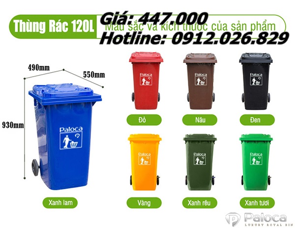 Báo giá thùng rác công nghiệp