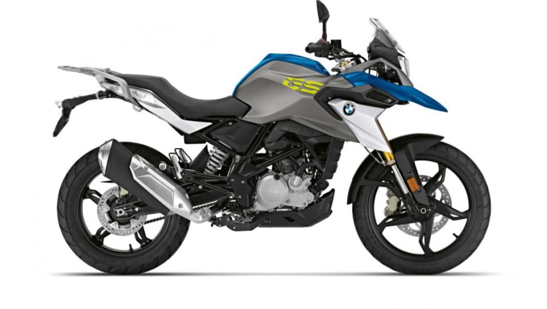 BMW G 310 S motorcycle, for adventure riders of median height