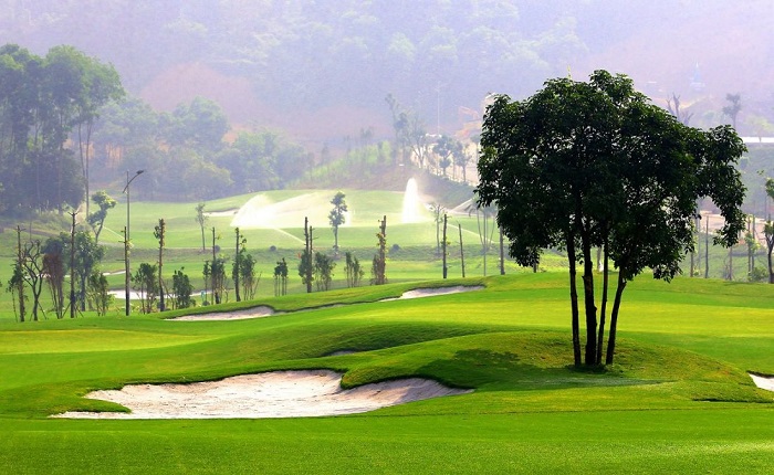 Tour du lịch golf Hà Nam - Chất lượng cỏ cao cấp và xanh mướt tại sân golf Kim Bảng