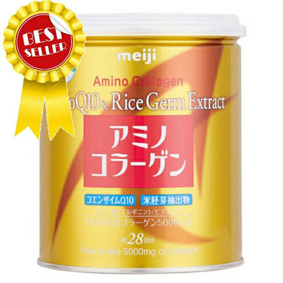 2. Meiji Amino Collagen CoQ10 & Rice Germ Extract 5,000 Mg 