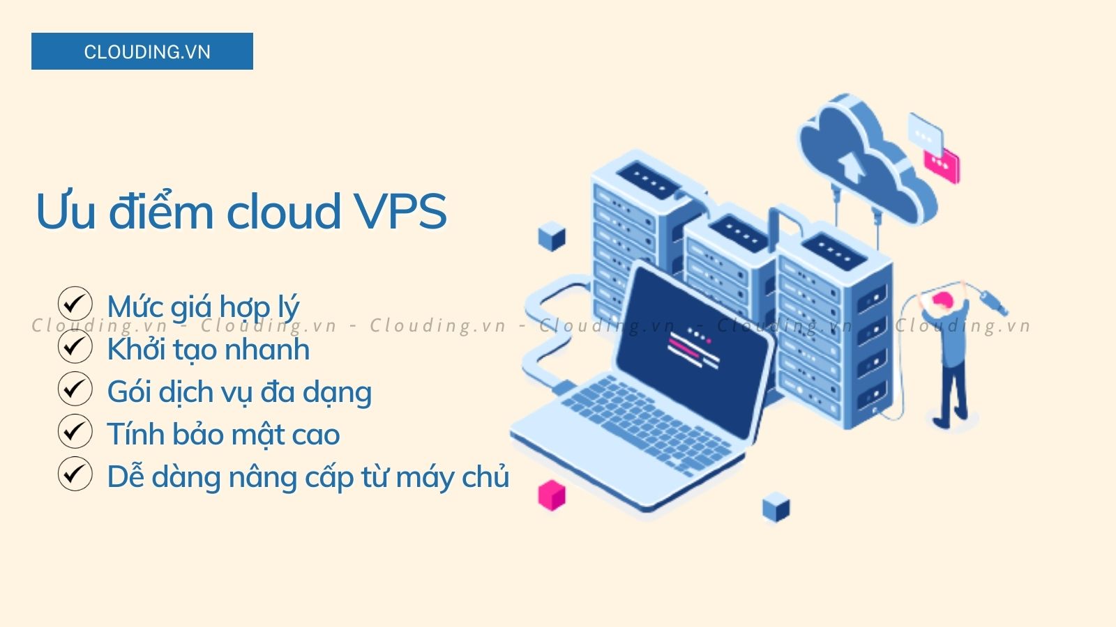 Ưu điểm cloud VPS