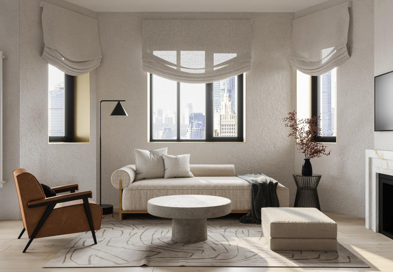 Gợi ý mẫu căn hộ 3 phòng ngủ cho chung cư Richstar phong cách tối giản