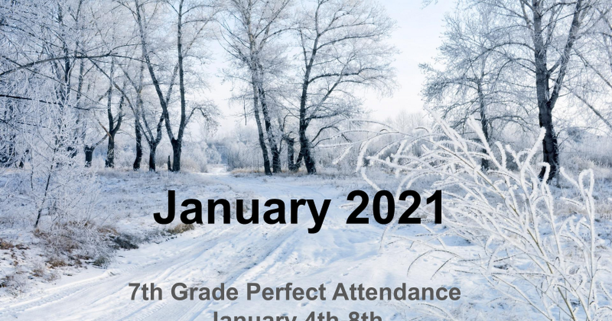  January 2021 7th Grade 4th-8th