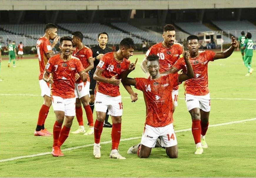 Joyful scenes from the Bashundhara Kings' previous AFC Cup clash