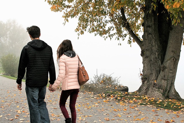 staycation ideas for couples - go on walks
