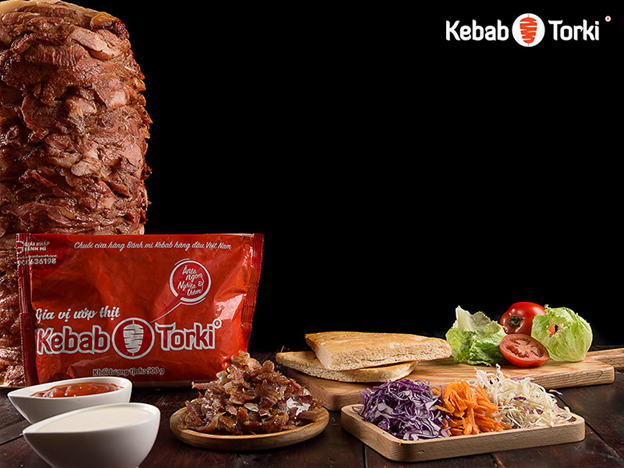 Những nguyên liệu quen thuộc để làm nên bánh kebab ngon