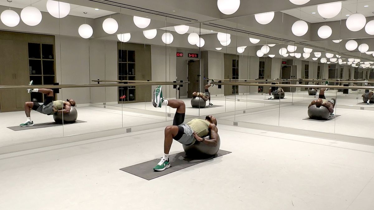 preview for Full-Body Exercise Ball Workout