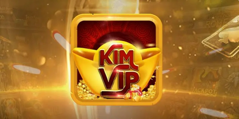 Logo sang chảnh của cổng game KimVip Top