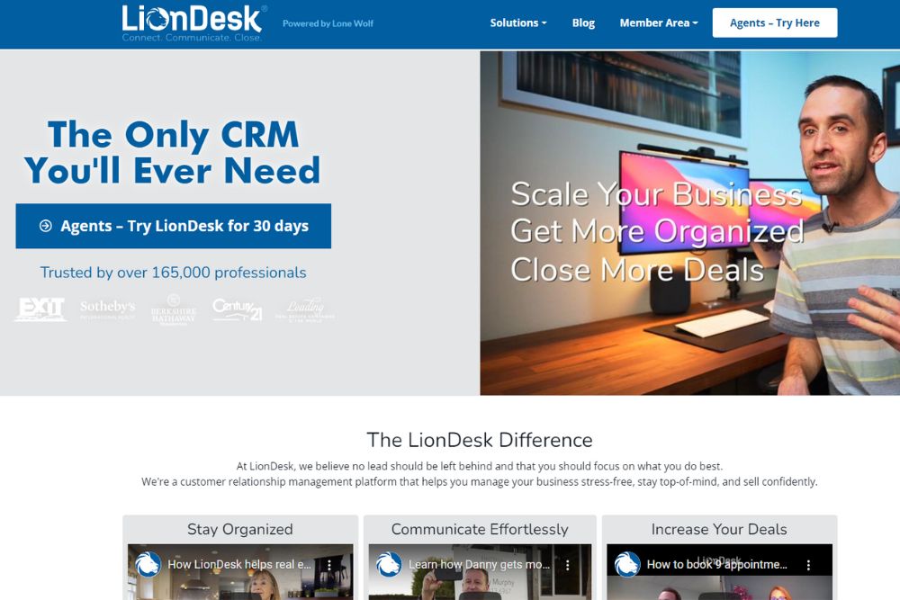 Liondesk Real Estate CRMs for Residential and Commercial Industries