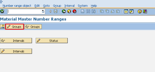 SAP Assign number range