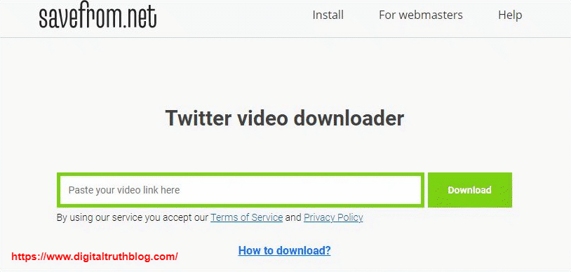 How to download twitter photos and videos?