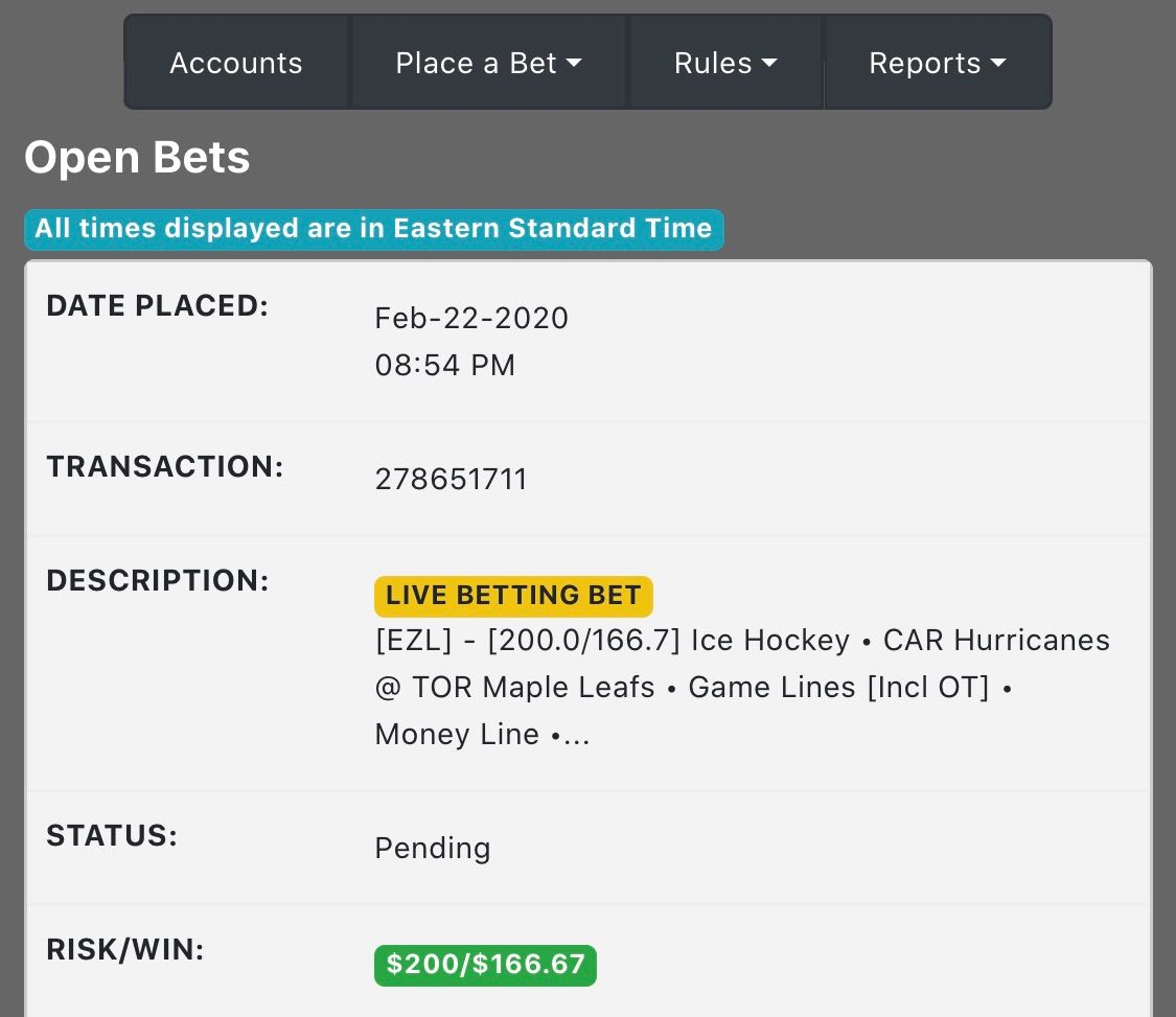 Betting