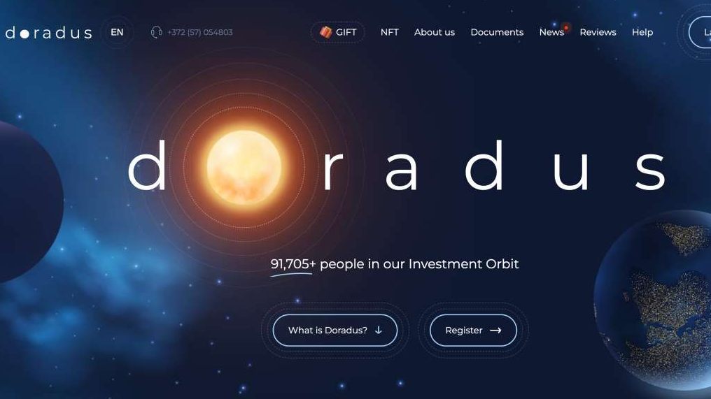 doradus crypto website