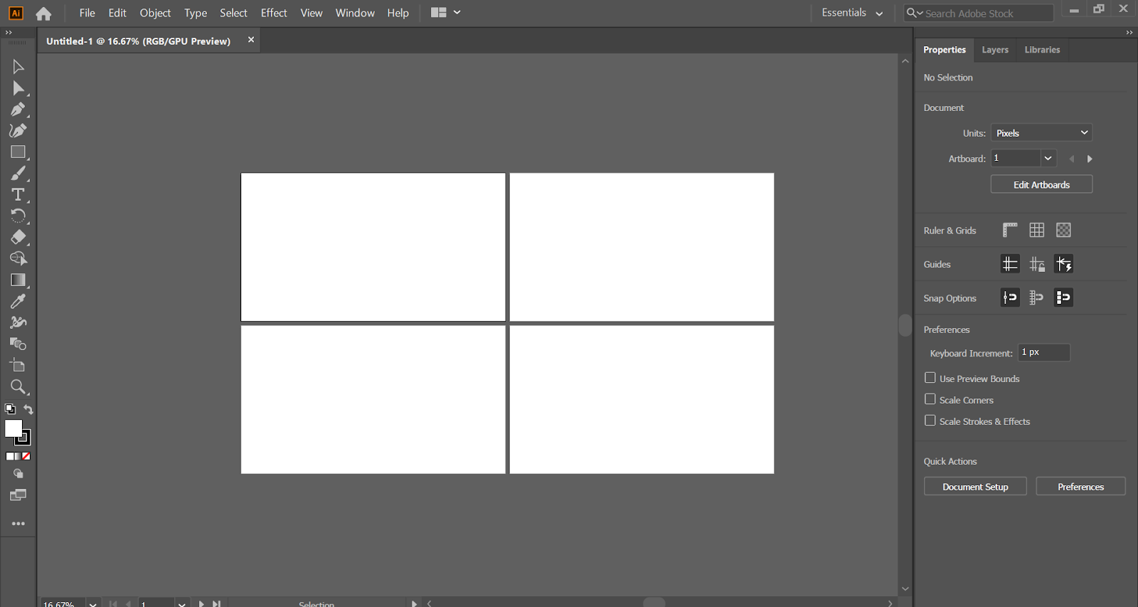 how to make a new artboard in illustrator