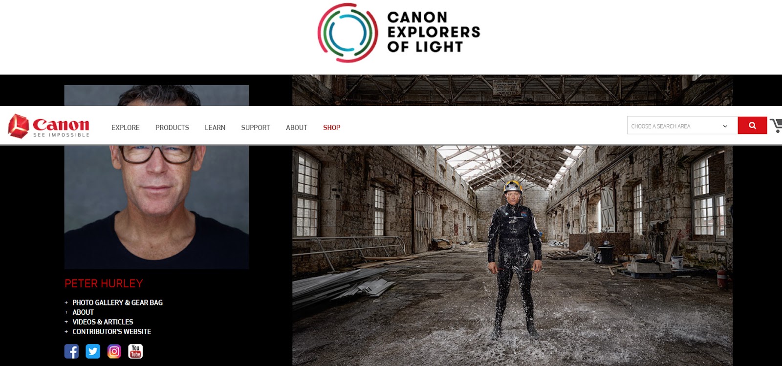 Canon brand ambassador program