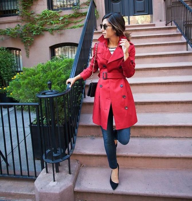 How to wear a women’s trench coat in the fall: stylish tips 6