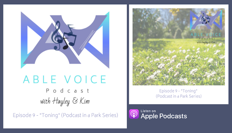 Listen here: https://anchor.fm/able-voice/episodes/9--Toning-Podcast-in-a-Park-Series-ek82h8