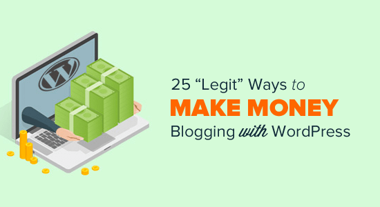 Ganhe dinheiro com blogs online com WordPress
