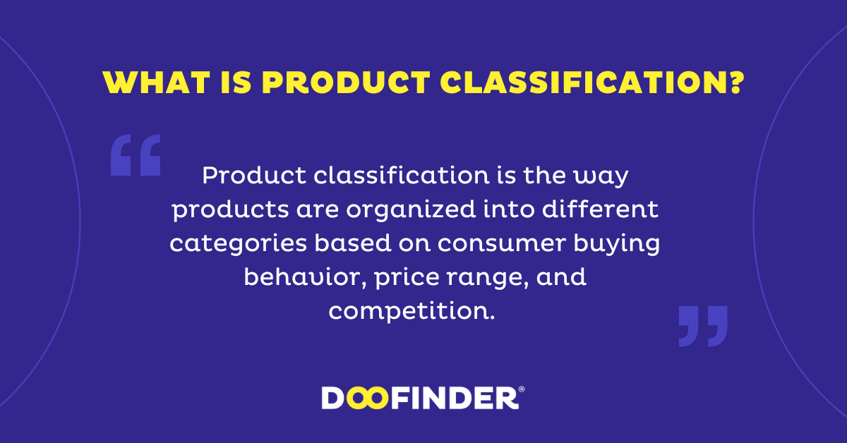 what-is-product-classification