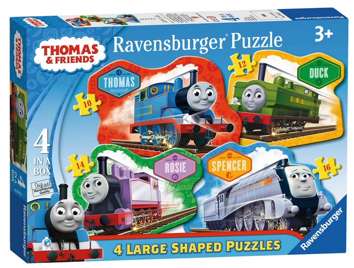 Thomas & Friends 4-Shaped Puzzles
