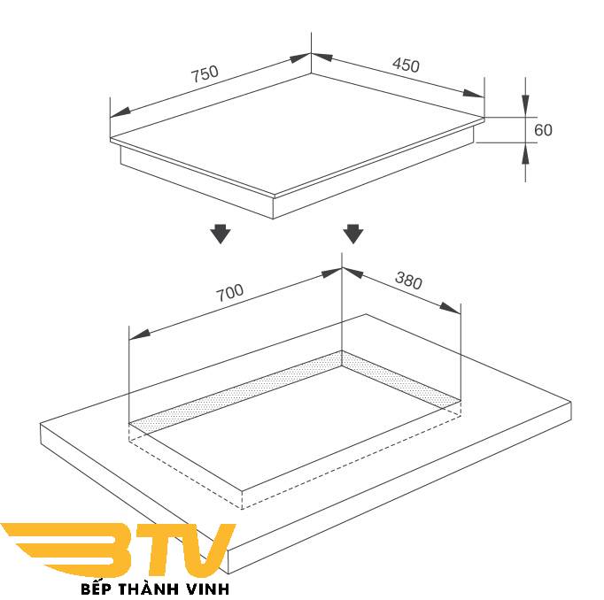 Bếp từ Malloca MH 02I